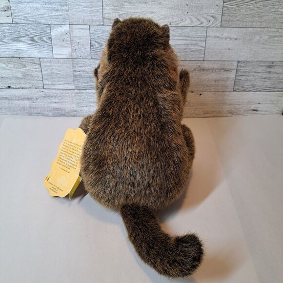 Folkmanis Groundhog Hand Puppet Realistic Soft Fur Plush Toy Stuffed Animal - Picture 5 of 10
